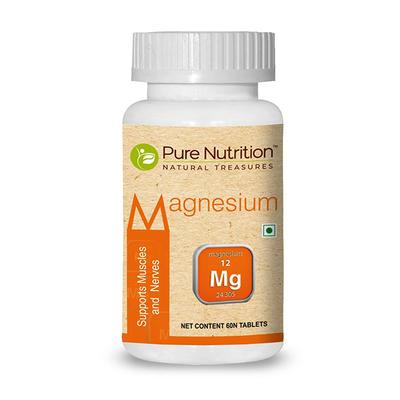 Pure Nutrition Magnesium Tablet 60's - Calcium And Minerals