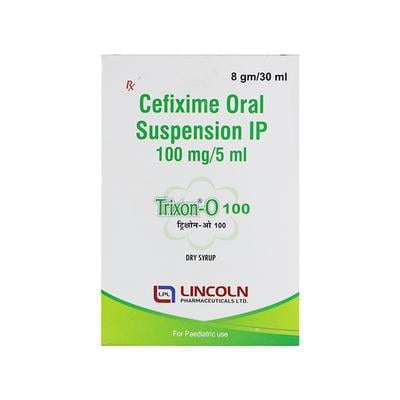 Trixon O 100mg Syrup 30ml - Bacterial Infections-Cep
