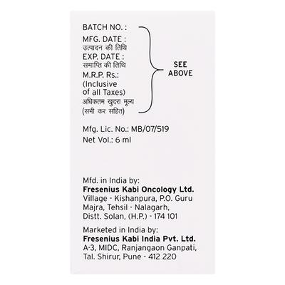 DAXOTEL 120mg Injection 6ml - Cancer Oncology-Cyt