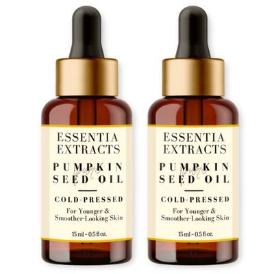 Essentia Extracts Cold Pressed Oil - Pumpkin Seed (Pack of 2 x 15 ml) 1's - Massage Oils