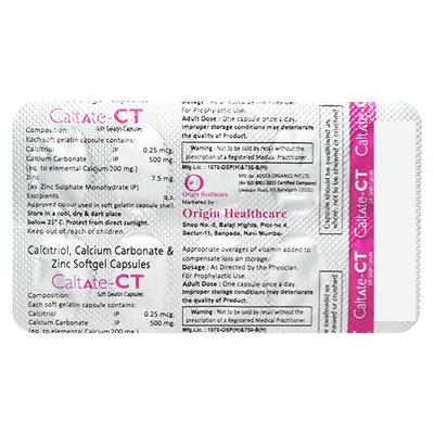 CALTATE CT Softgel Capsule 10's - Supplements-Vam