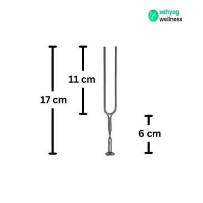 Sahyog Wellness 256 Hz Tuning Fork (17 cm) 1's - Device - S