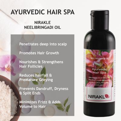 Nirakle NeeliBringadi Ayurvedic Hair Spa Oil 50 ml - Personal Care (Ayush)
