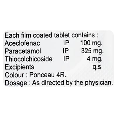 STALACE PT Tablet 10's - Muscle Spasm-Mus