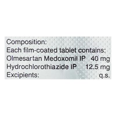 Olmesafe H 40/12.5mg Tablet 10'S - Hypertension-Ang