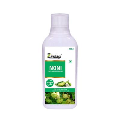 Zindagi Noni Juice - Sugar Free 500 ml - Ayurvedic Juices