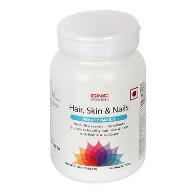 GNC Women's Hair, Skin & Nails Tablet 120's - Hair & Skin