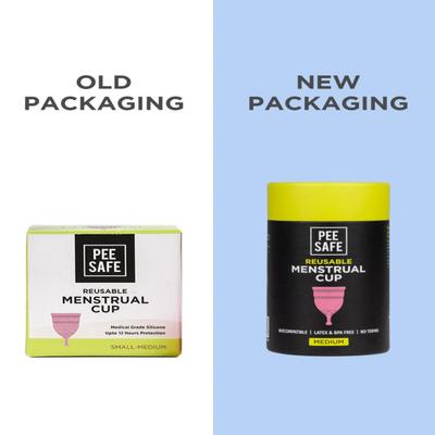 Pee Safe Reusable Menstrual Cup - (Medium) 1's - Menstrual Cups