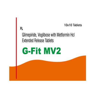 G FIT MV2 Tablet 10's - Diabetes-Ant