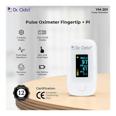 Dr. Odin Pulse Oximeter + Pi (YM-201) - Health Monitors And Equipment