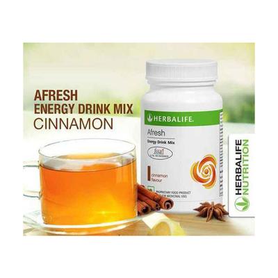 Herbalife Afresh Energy Drink Powder Cinnamon 50Gm - Energy Drinks