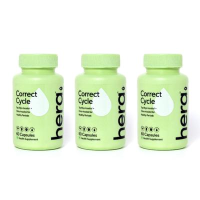 Hera Correct Cycle Capsule (pack of 3 X 60's) 1's - Multi-Vitamins