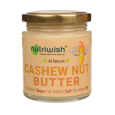 Nutriwish Cashewnut Butter 200 gm - Nutritional Bars