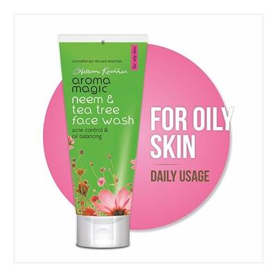Aroma Magic Face Wash - Neem & Tea Tree 100 ml - Face Wash & Cleansers