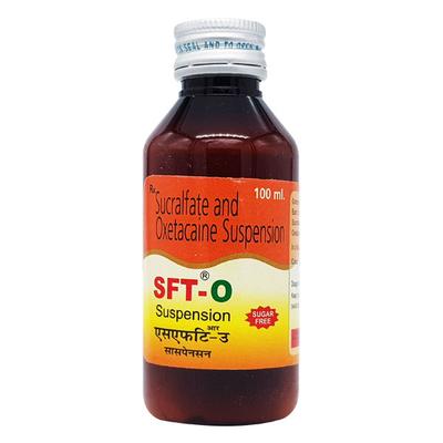 SFT O Sugar Free Suspension 100ml - Ulcer/Reflux/Flatulence-Aaa
