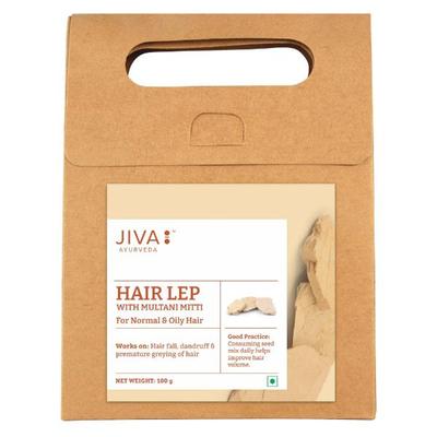Jiva Ayurveda Hair Lep with Multani Mitti 100 gm - Personal Care (Ayush)