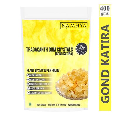 Namhya Tragacanth Gum Crystals 400 gm - Herbal Dietary Supplement