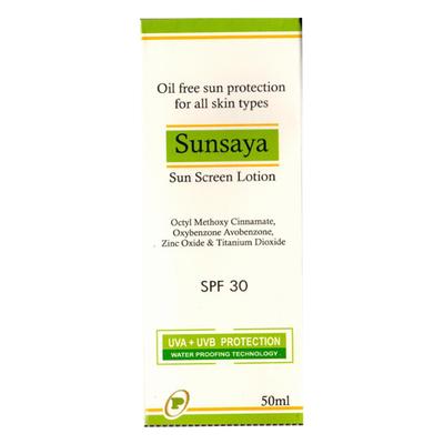 SUNSAYA SPF 30 Sun Screen Lotion 50ml - Sunscreen Preparations-Emo