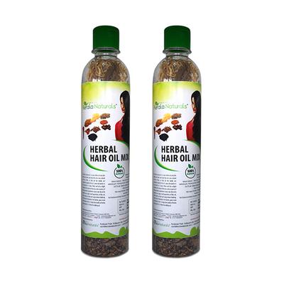 Kerala Naturals Herbal Hair Oil Mix (Pack of 2 x 50 gm) - Hair Oils