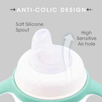 R for Rabbit Bunny Baby Spout Sippy Cup 240 ml - Green - Feeding & Nursing