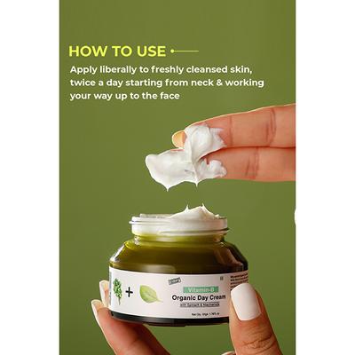 Organic Harvest Vitamin B Organic Day Cream with Spinach and Niacinamide 50 gm - Day Cream