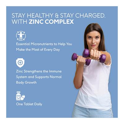 HealthKart HK Vitals Zinc Complex Tablet 60's - Calcium And Minerals
