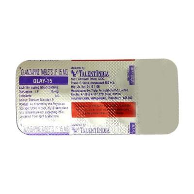 Olay 15mg Tablet 10'S - Schizophrenia-Aps