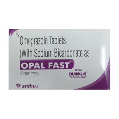 OPAL FAST 20mg Tablet 10's - Ulcer/Reflux/Flatulence-Aaa