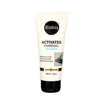 Eotiq Face Wash - Activated Charcoal 100 ml - Face Wash & Cleansers