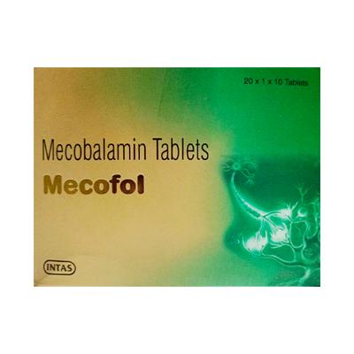 Mecofol 500mcg Tablet 10'S - Supplements-Vbc