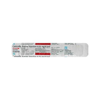 Ovucet 0.25mg Injection 1'S - Hormonal Therapy-Tro