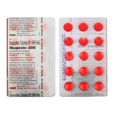 Ibugesic 200mg Tablet 15'S - Pain relief-Nsa