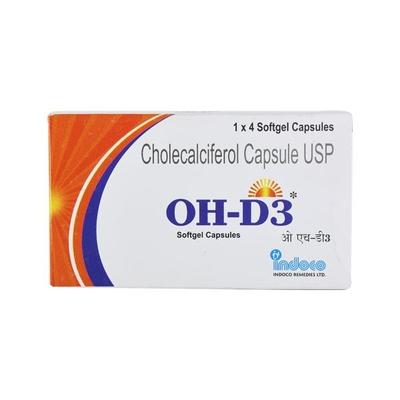 OH D3 Capsule 4'S - Supplements-Vit