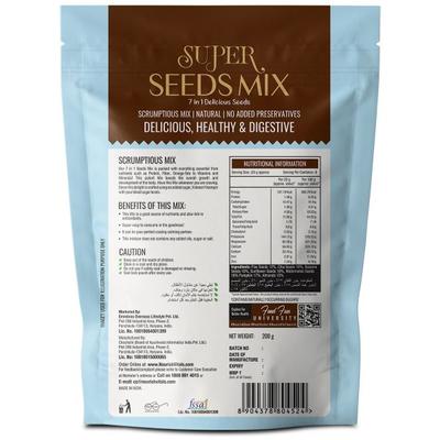NourishVitals 7 in 1 Super Seeds Mix 200 gm - Nutritional Bars
