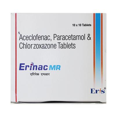 Erinac MR Tablet 10'S - Pain relief-Nsa