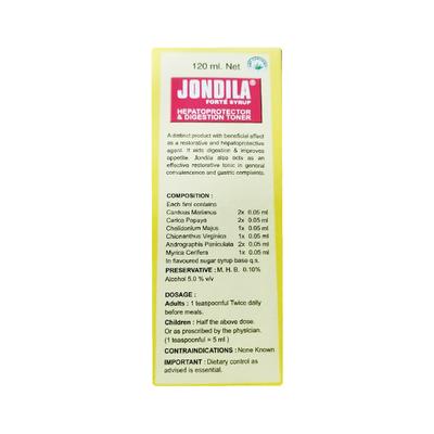 Medisynth Jondila Forte Syrup 120 ml - Speciality Medicine