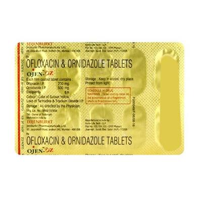 Ojen OZ Tablet 10'S - Bacterial Infections-Qui