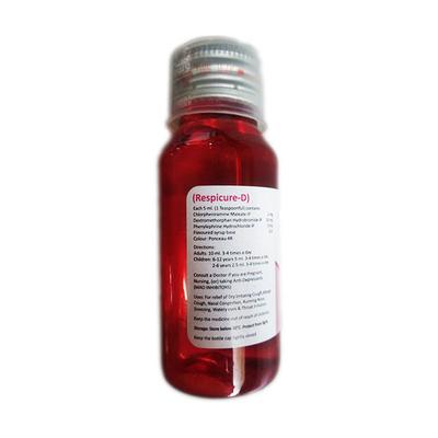 Respicure D Syrup 60ml - Cough And Cold-Cou