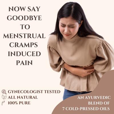 Essentia Extracts Cold Pressed Menstrual Cramp Pain Relief Oil (Pack of 2 x 15 ml) 1's - Creams/Oils/Lotions
