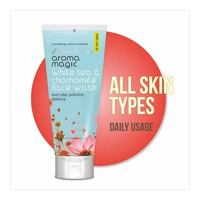 Aroma Magic Face Wash - White Tea & Chamomile 100 ml - Face Wash & Cleansers