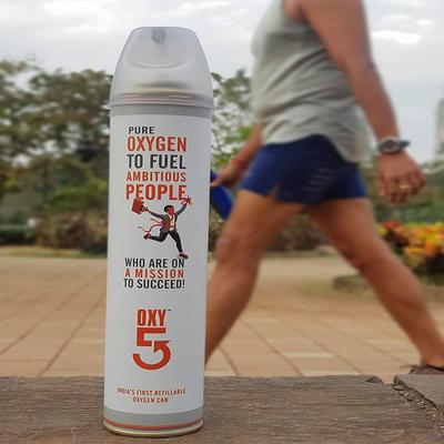 Oxy5 Refillable Portable Oxygen Can 5 Litre - Oxygen Cylinder