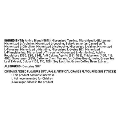 Optimum Nutrition (ON) Amino Energy Orange Cooler 30 Servings 270 gm - Amino Acids