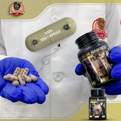 The Yoga Man Lab Yoga Shred Fat Burner Capsule (Pack of 2 x 56's) 1's - Speciality Medicines