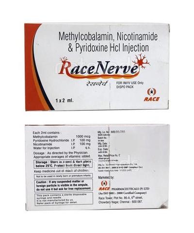 Racenerve Injection 2ml - Nootropics And Neurotrophics