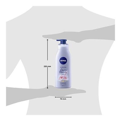 Nivea Oil In Lotion Cherry Blossom & Jojoba Oil for Normal to Dry Skin 400 ml - Lotions & Creams