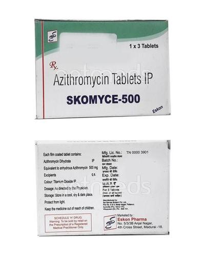 Skomyce 500mg Tablet 3'S - Bacterial Infections-Mac