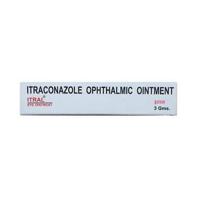 Itral Eye Ointment 3Gm - Eye Infections-Eaa