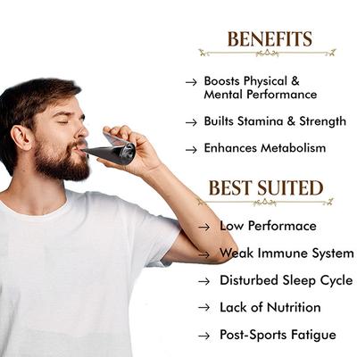 TAC The Ayurveda Co. Combo (Pure & Natural Shilajit 20 gm + Ayurvedic Kadha 100 gm) - Sexual Healthcare