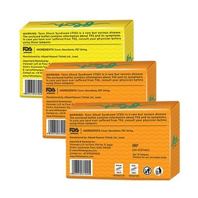 Floh Combo ( Regular+ 2 Super) Tampons 30's - Tampons