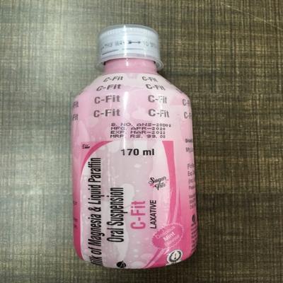 C FIT SUGAR FREE DELICIOUS MINT FLAVOUR Suspension 170ml - Constipation-Lax